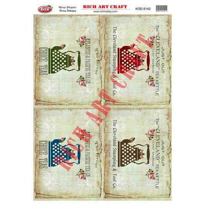 Rich Pirinç Dekopaj Kağıdı A3 30X42cm 8142