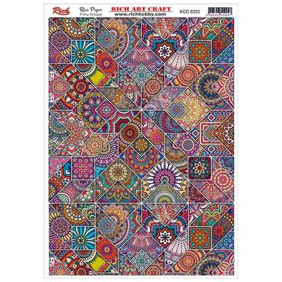 Rich Pirinç Dekopaj Kağıdı A3 30X42cm 8353