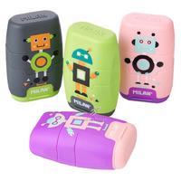 Milan Compact Happy Bots Silgili Kalemtıraş