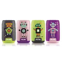 Milan Compact Happy Bots Silgili Kalemtıraş