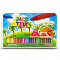 Alpino Dacs Trix Üçgen Mum Boya 12 Renk