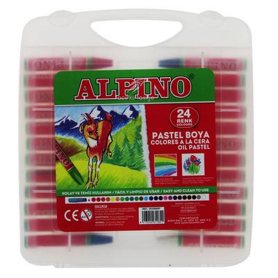 Alpino Pastel Boya Plastik Kutu 24 Renk