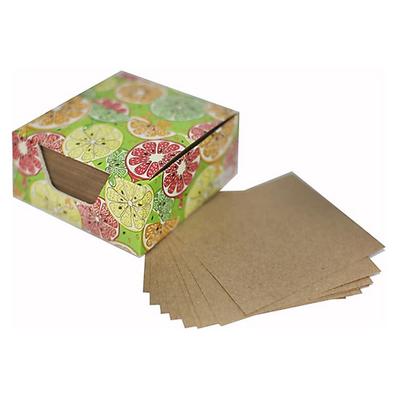 Kraft Küp Blok Kağıt