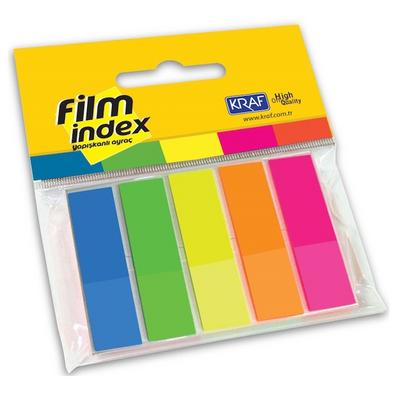 Kraf 1344 Yapışkanlı Film İndex 12,5X43,7Mm 5X25 Yaprak
