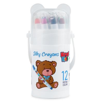 Kraf Kids Kk500 Çevirmeli Pastel Boya 12 Renk