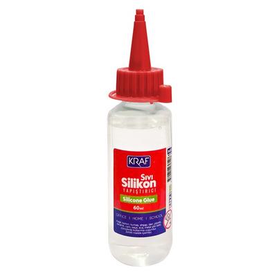 Kraf 802G Sıvı Silikon Yapıştırıcı 60Ml