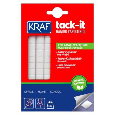 Kraf 801G Hamur Yapıştırıcı 66'Li 50 Gr Beyaz