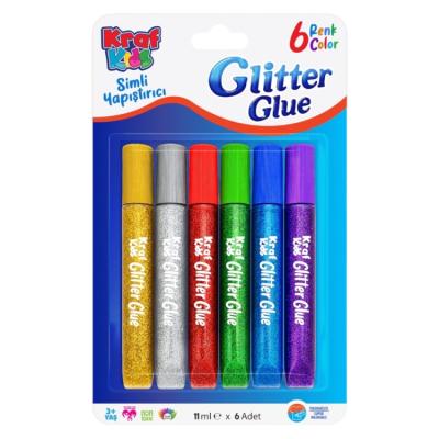 Kraf 804G Simli Sıvı Yapıştırıcı 11Gr 6'Lı