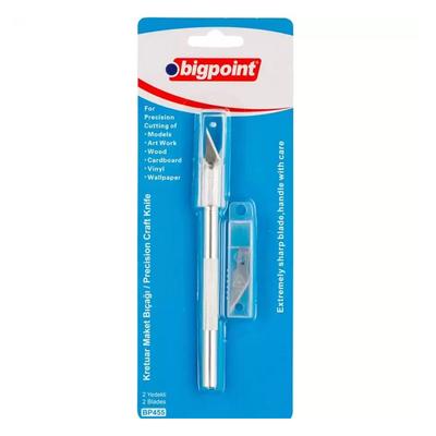 Bigpoint Bp455 Kretuar Set 2 Yedek Uçlu (Neşter Bıçağı)