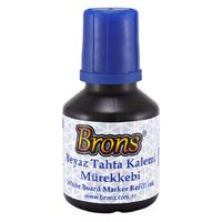 Brons Br-351 Tahta Kalemi Mürekkebi 30Ml Mavi