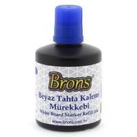 Brons Br-354 Tahta Kalemi Mürekkebi 100Cc Mavi