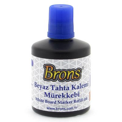 Brons Br-354 Tahta Kalemi Mürekkebi 100Cc Mavi