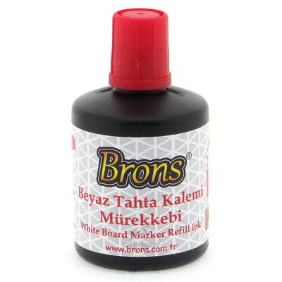 Brons Br-355 Tahta Kalemi Mürekkebi 100Cc Kırmızı