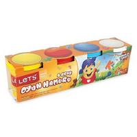 Lets L8440 Oyun Hamuru 4'Lü 480Gr Orta Boy