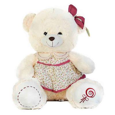 Sunman Lh3079 Elbiseli Oturan Peluş Ayı 50Cm