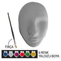 Kum Toys Karton Maske Boyama Seti