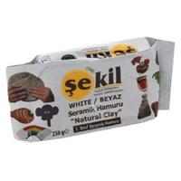 Şekil Seramik Hamuru 250Gr Beyaz