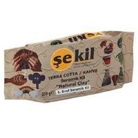 Şekil Seramik Hamuru Terracotta 250Gr Kahverengi