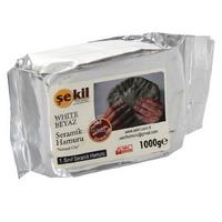 Şekil Seramik Hamuru 1000Gr Beyaz