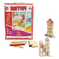 Zetka Hayallerini İnşa Et Ahşap Bloklar 333 Parça