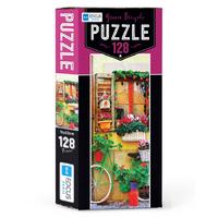 Blue Focus Games Mini Puzzle 128 Parça Green Bicycle