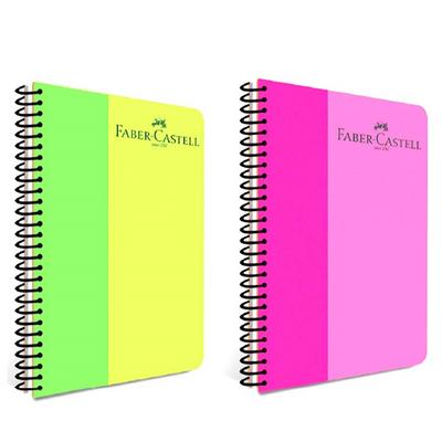 Faber-Castell Bi-Color Pp Sp A4 Defter 60 Çizgili