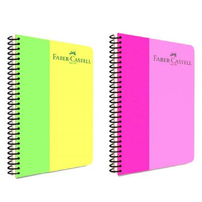 Faber-Castell Bi-Color Pp Sp A4 Defter 80 Çizgili
