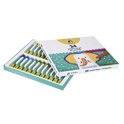 Adel Pastel Boya Karton Kutu 24 Renk