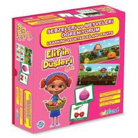 Adeland Elif'in Düşleri Sebzeleri Ve Meyveleri Öğreniyorum