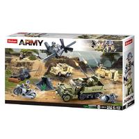 Sluban B0812 Wwıı Army Asker Seti 552 Parça