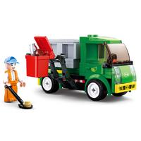 Sluban Town City Cleaner B0781b Çöp Kamyonu 118 Parça