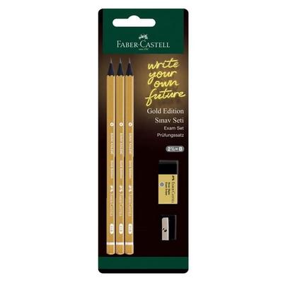 Faber-Castell Kurşun Kalem Sınav Seti Gold Edition