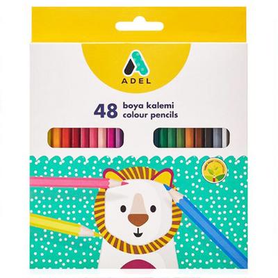 Adel Kuru Boya Karton Kutuda Tam Boy 48 Renk