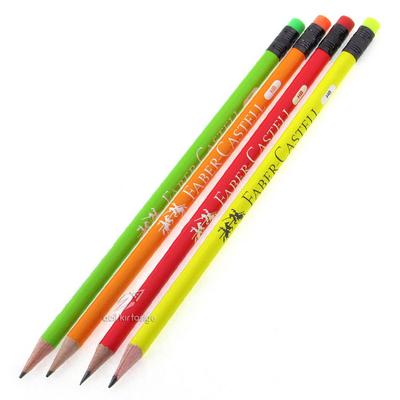 Faber-Castell Silgili Kurşun Kalem Hb Şövalye (Adet)