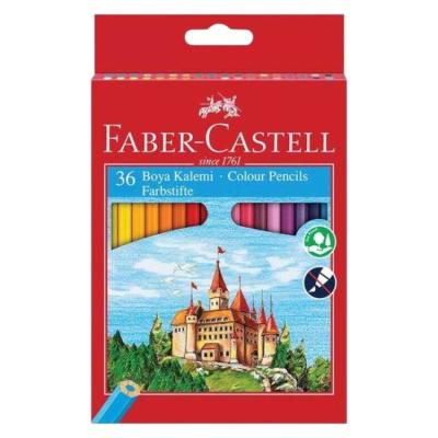 Faber-Castell Kuru Boya Karton Kutu Tam Boy 36 Renk