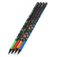 Adel Kurşun Kalem Silgili Black Line Hb Flowers (Adet)