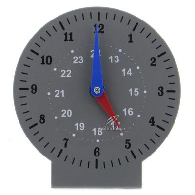 Eğitici Plastik Saat Öreniyorum Seti 18Cm