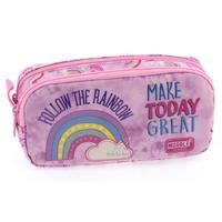 Muggle Mu-6757 Kalem Çantası Soft Rainbow Pembe