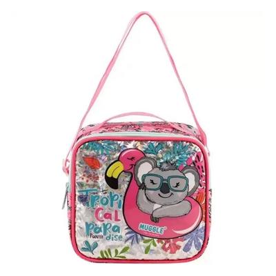 Muggle Mu-8942 Beslenme Çantası Tropikal Paradice Pembe
