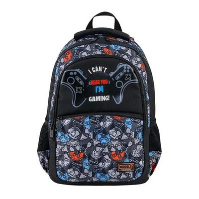 Muggle Mu-9383 Sırt Çantası Game Over Siyah