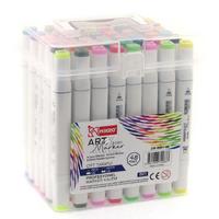 Mikro Art Marker Çift Taraflı Marker Kalem Seti 48'Li