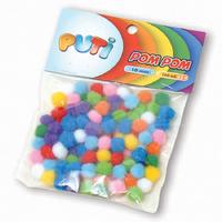 Ponpon 1Cm 100'Lü Küçük Boy