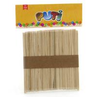 Puti Ahşap Çubuk Küçük 50'Li Paket Naturel