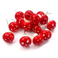 Plastik Figür Mantar 2Cm 6 Adet