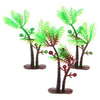 Plastik Figür Ağaç 8Cm 3 Adet