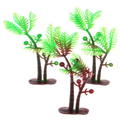 Plastik Figür Ağaç 8Cm 3 Adet
