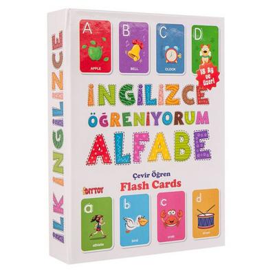 Diy Toy Flash Card İngilizce Öğreniyorum Alfabe