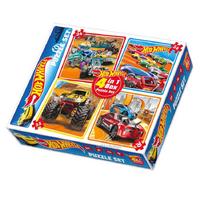Anka Hw1895 Puzzle Yapboz Hot Wheels 4'Lü