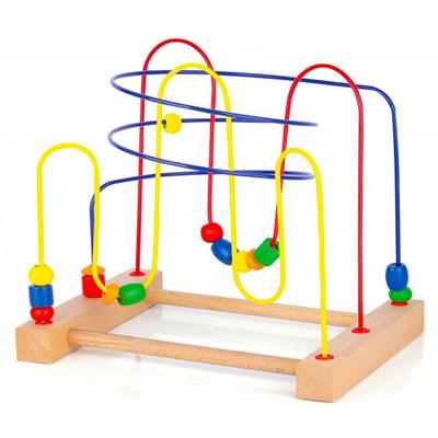 Hobi Eğitim Dünyası Eğitici Ahşap Helezon Koordinasyon Oyunu Büyük Boy