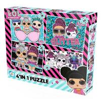 Lol 7618 Puzzle 4'Ü Bir Arada